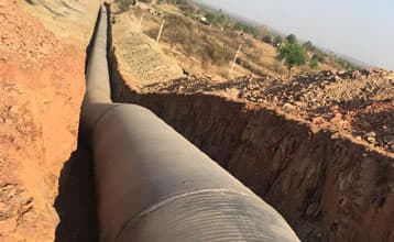 Pipelines project in Gujarat